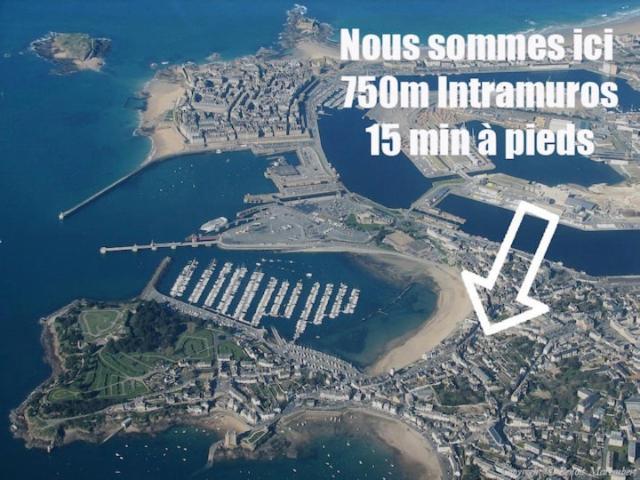 Studio Le Cosy Beach - Plage 50M - Rue Gratuite Saint-Malo Exteriör bild